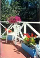 Poole's Bed & Breakfast - Our back porch