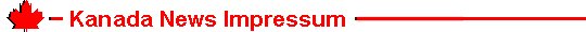 Kanada News Impressum